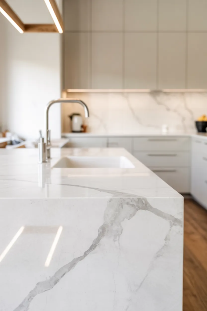 Install Quartz or Granite Countertops