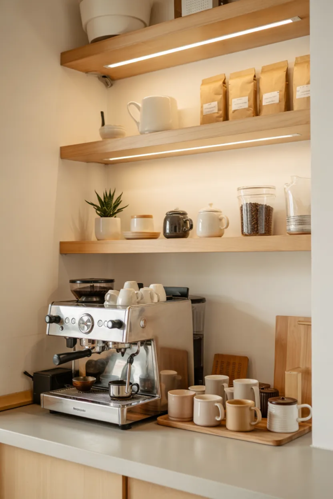 Create a Coffee or Beverage Station