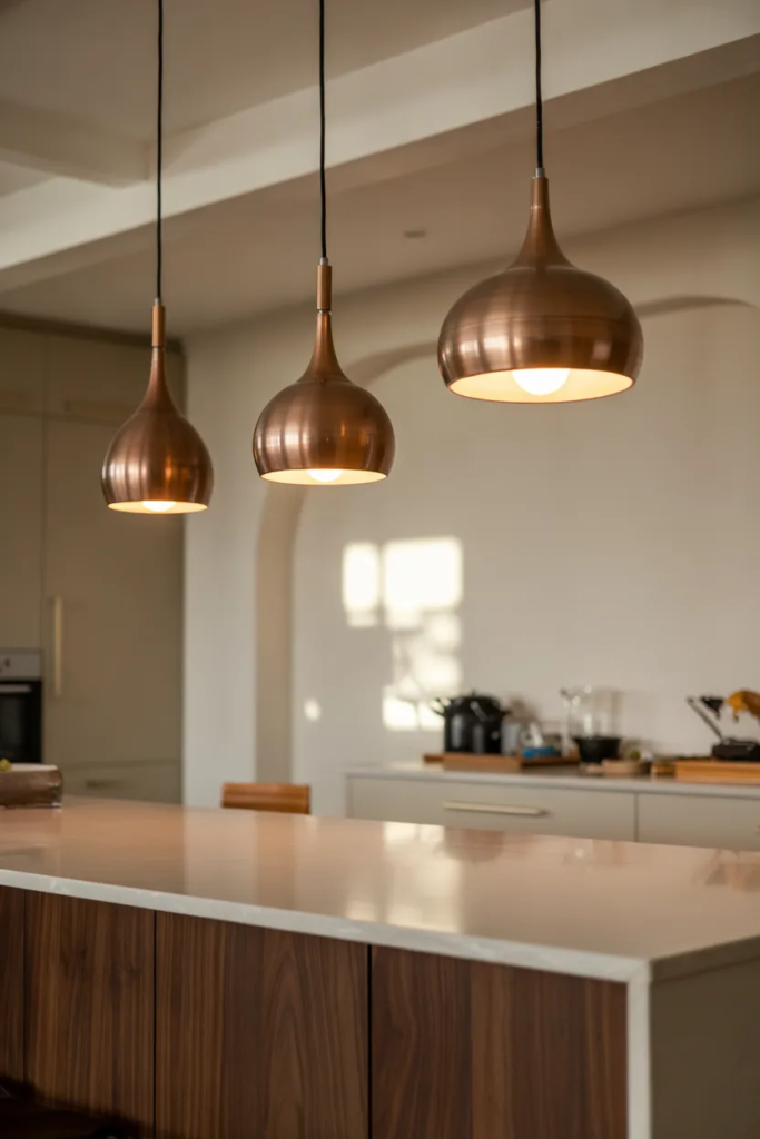 Install Statement Pendant Lights - Kitchen Remodel Ideas