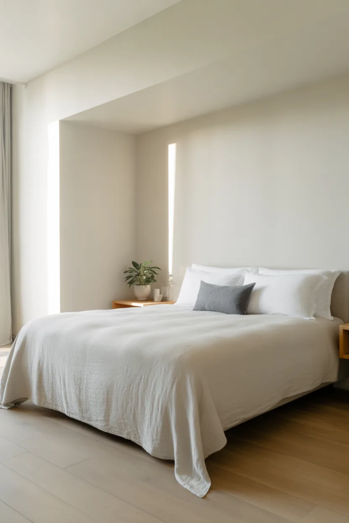 Minimalist Decluttered Space