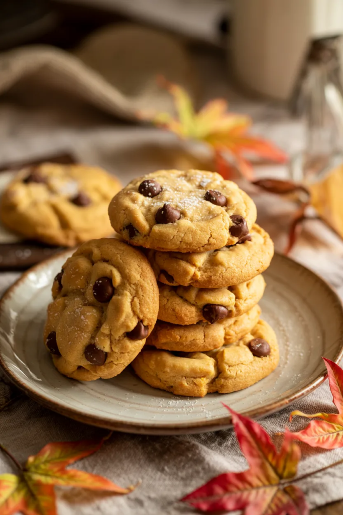 Chocolate Chip Pumpkin Cookies