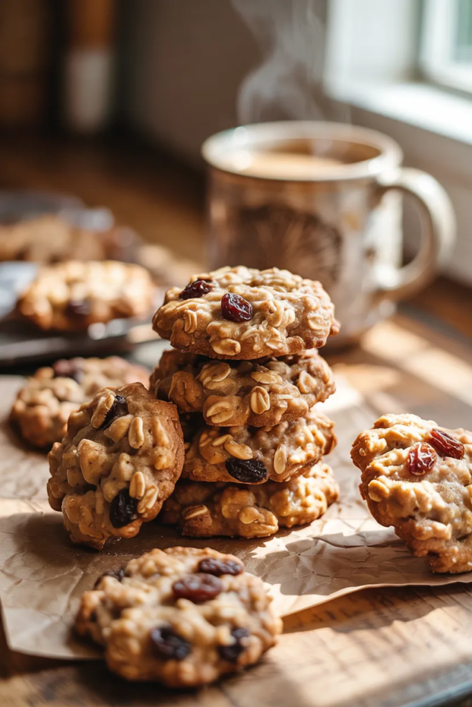 Oatmeal Raisin Breakfast Cookies