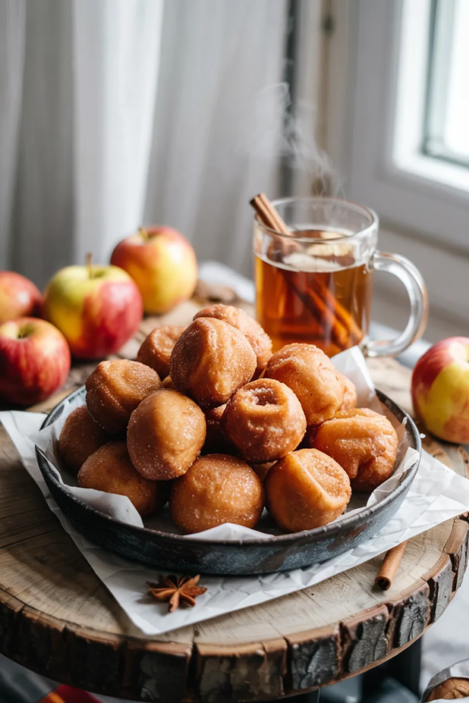 Apple Cider Donut Holes