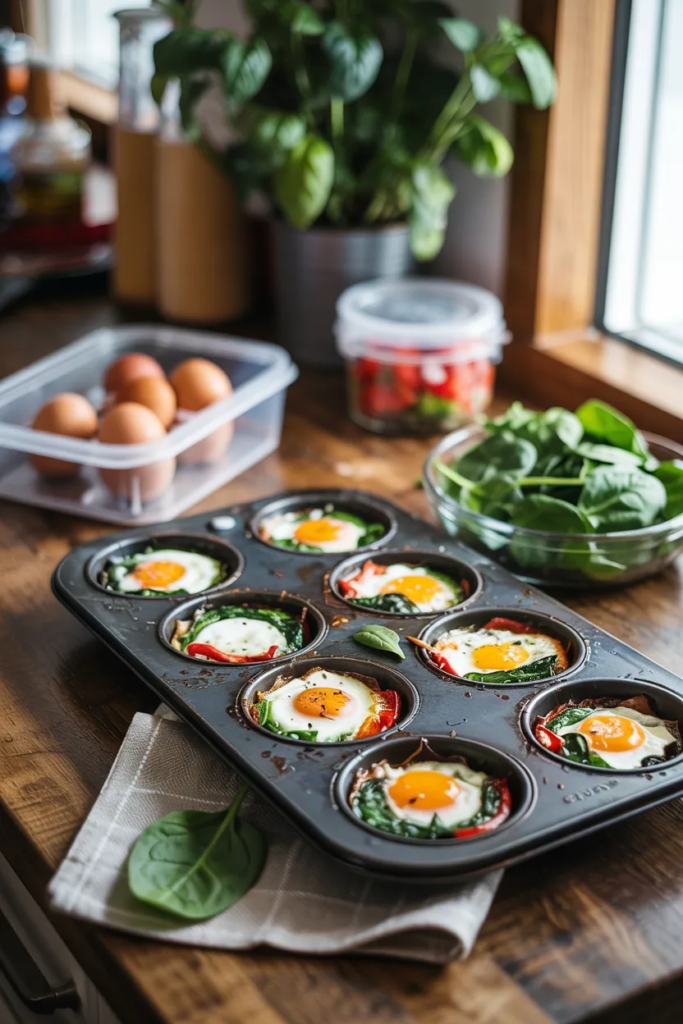 Egg Muffin Cups - Healthy Breakfast Meal Prep Ideas