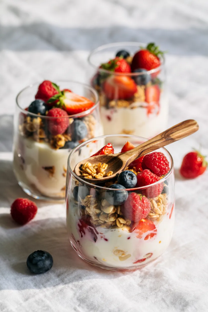 Greek Yogurt Parfait Boxes