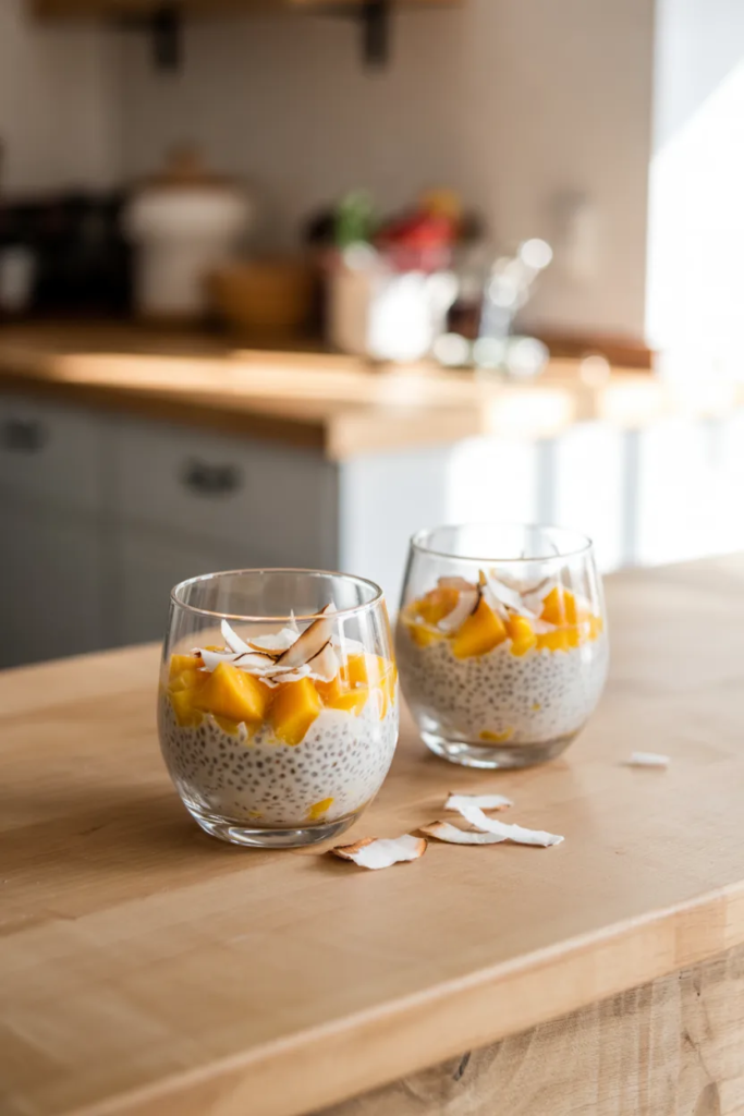 Chia Seed Pudding Cups