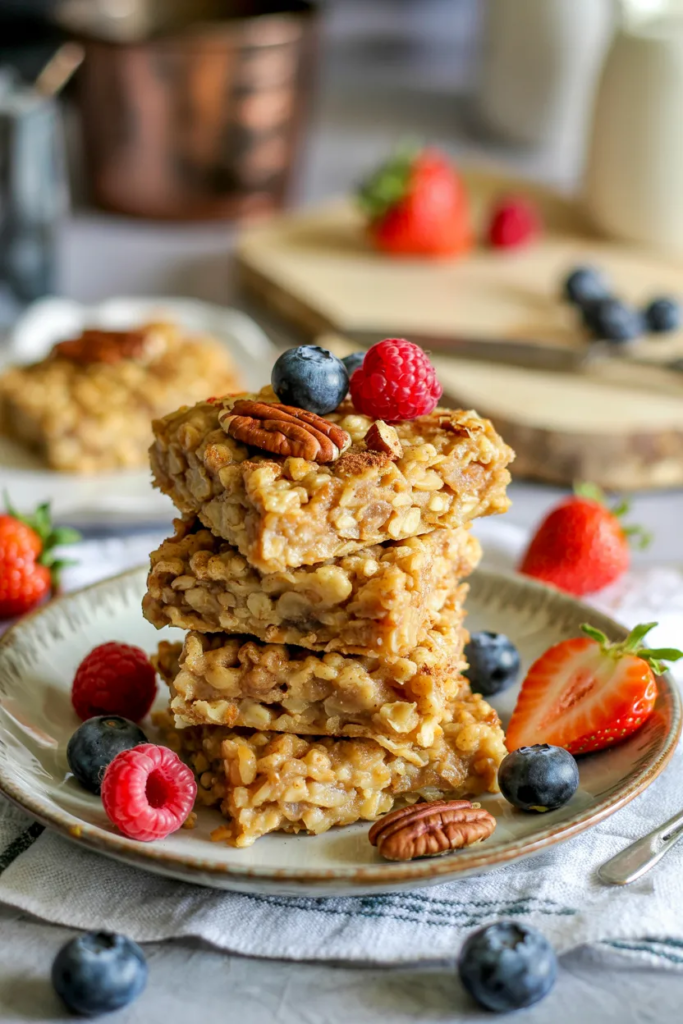 Baked Oatmeal Squares