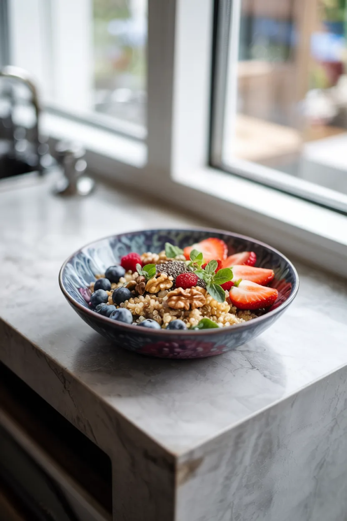 Quinoa Breakfast Bowls - Healthy Breakfast Meal Prep Ideas