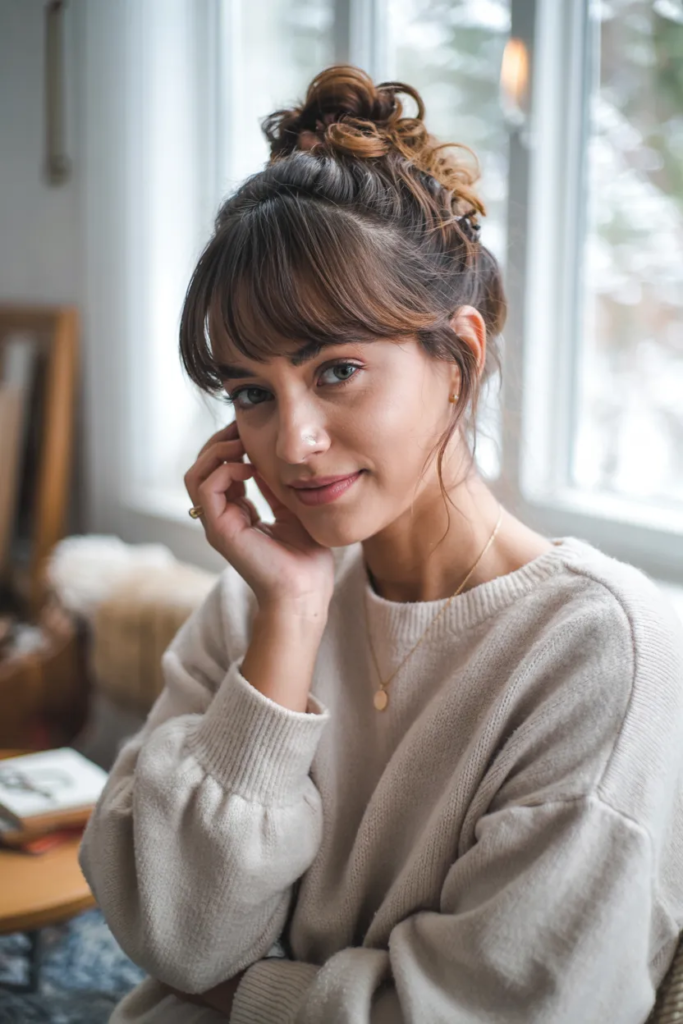 Half-Up Half-Down Twist