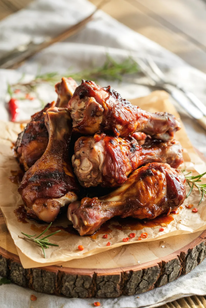 BBQ Air Fryer Drumsticks