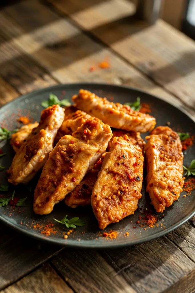 Spicy Cajun Chicken Strips