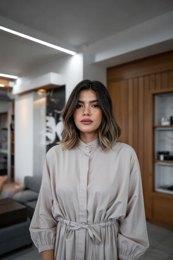 Soft Shoulder-Length Lob