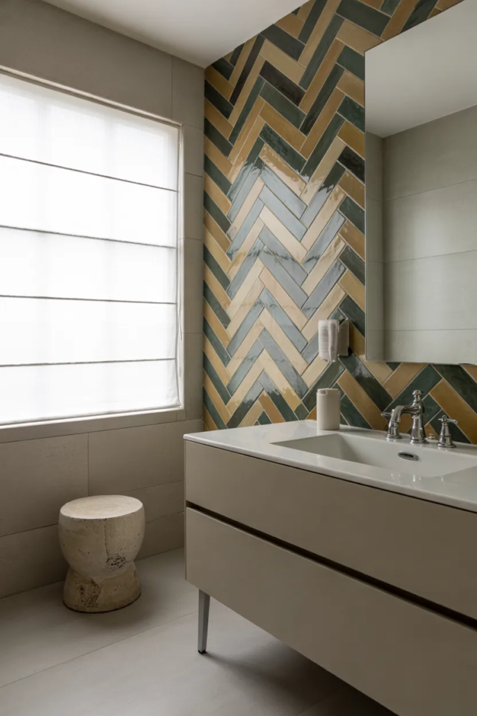 Statement Tile Walls
