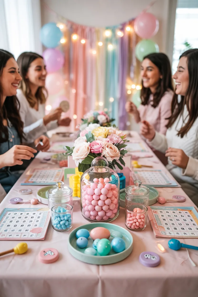 Baby-Themed Games Station