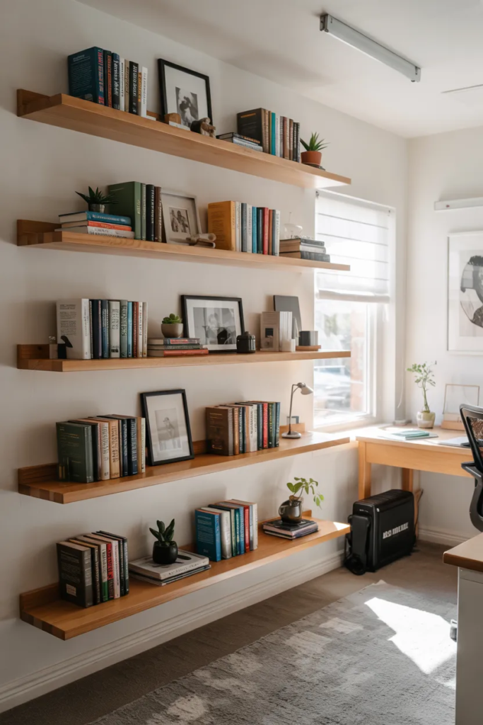 Wall-Mounted Shelves