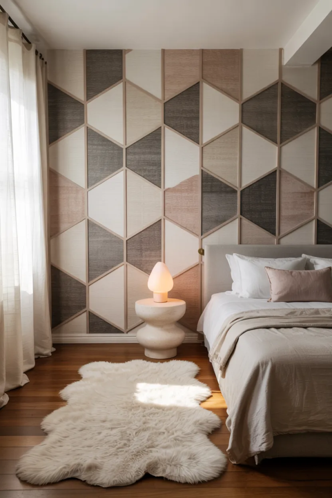 Add Peel-and-Stick Wallpaper - Apartment Decorating Ideas