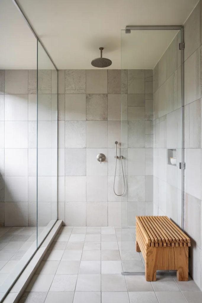 Open Wet Room Concept