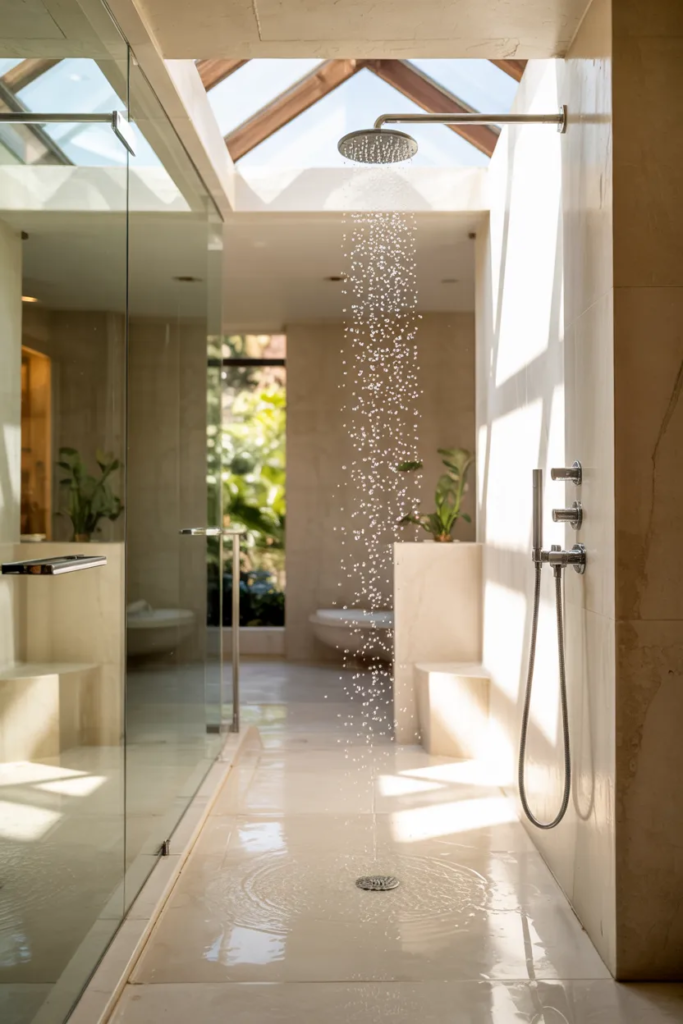 Skylight Above Shower