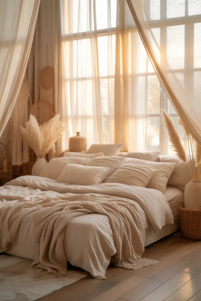 Sheer Curtains and Flowing Fabrics