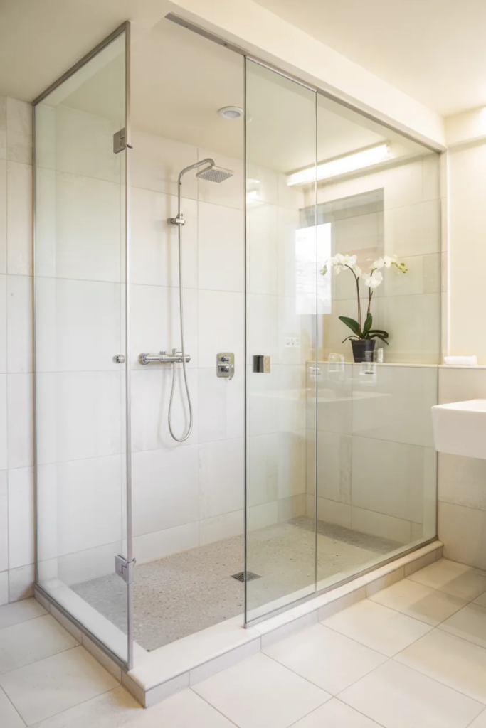 Glass Partition Without Door