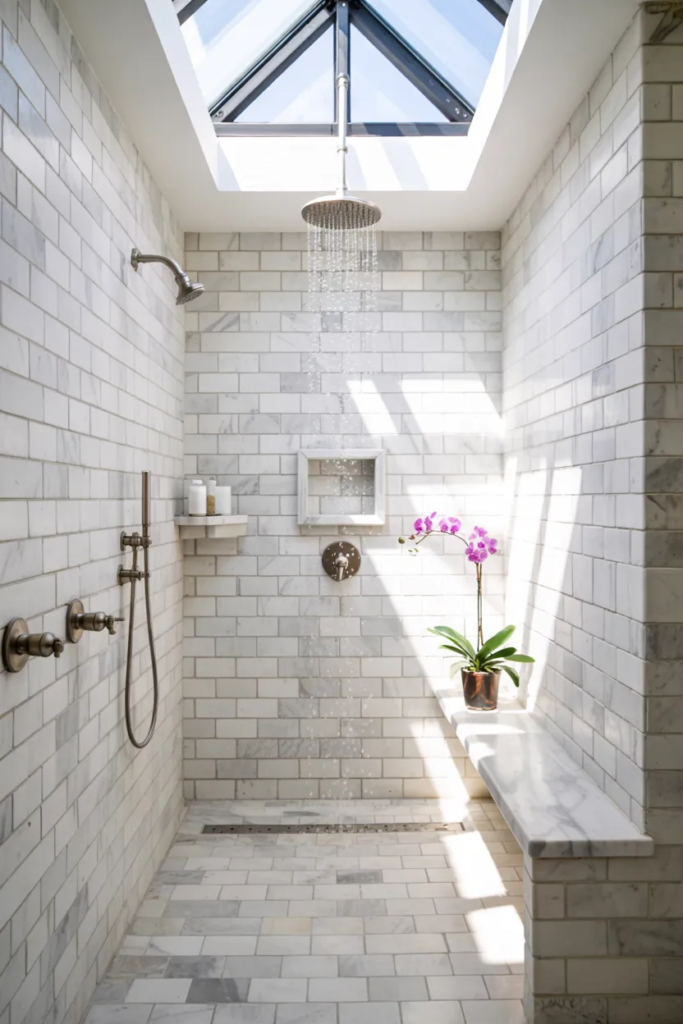 Skylight Above Shower
