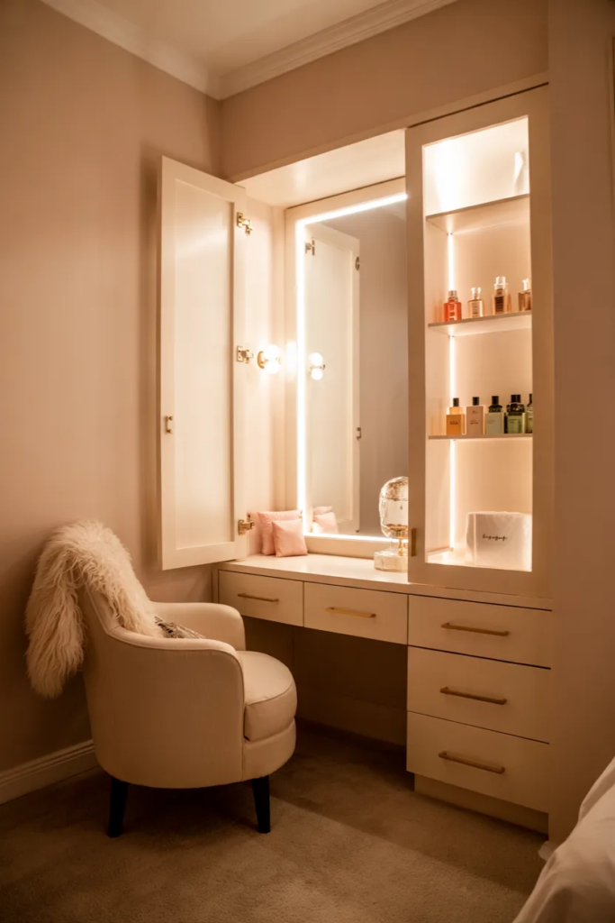 Built-In Vanity Nook