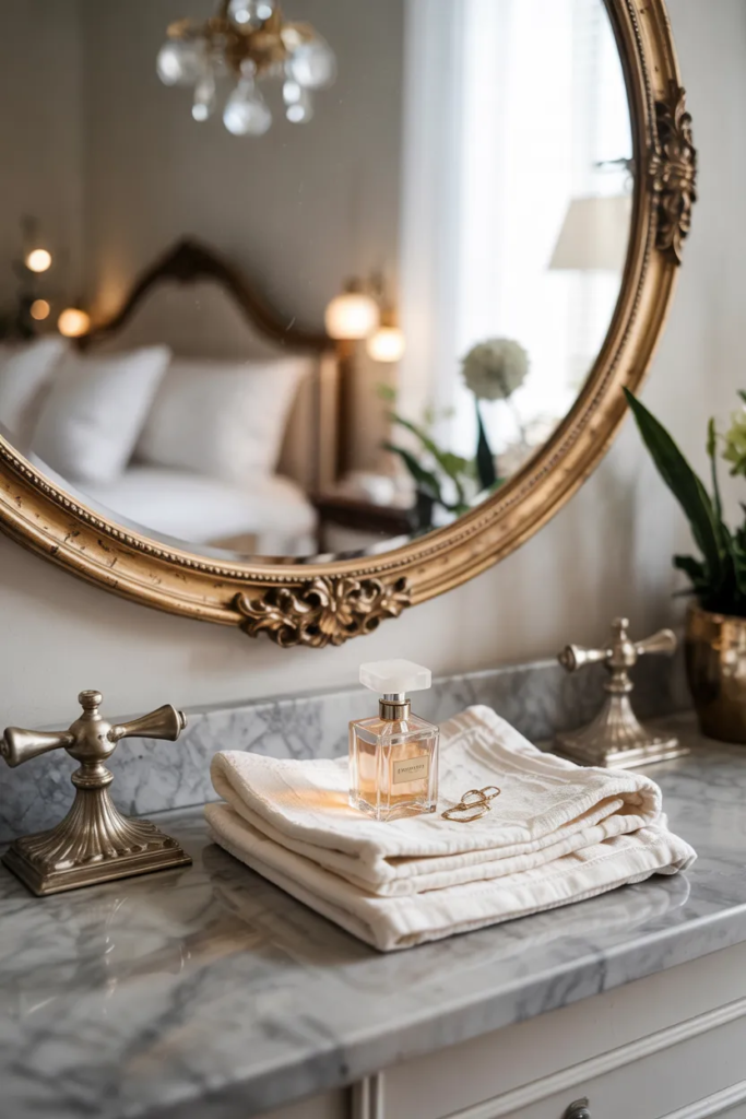 Statement Round Mirror