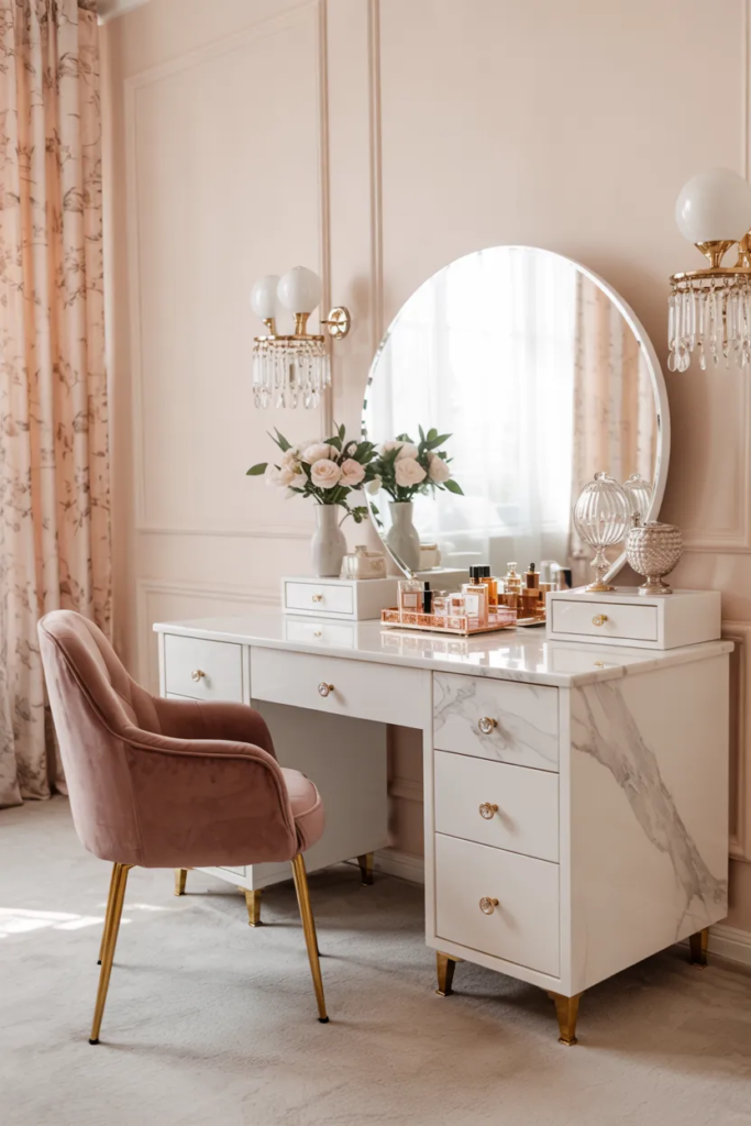 Soft Pink and White Palette