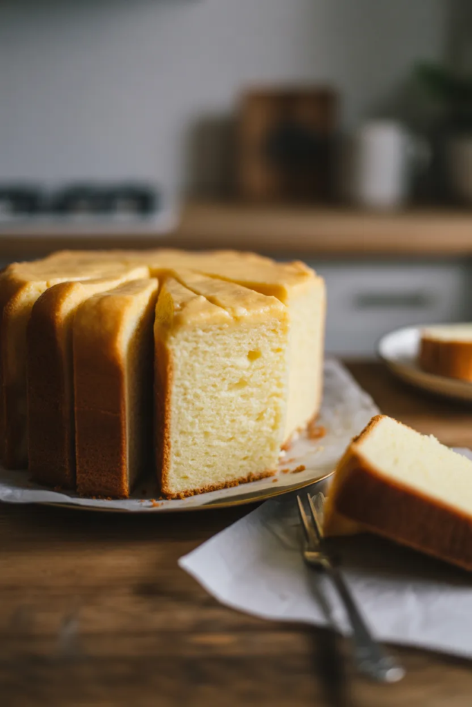 Classic Vanilla Butter Cake - Simple Homemade Cake Recipes