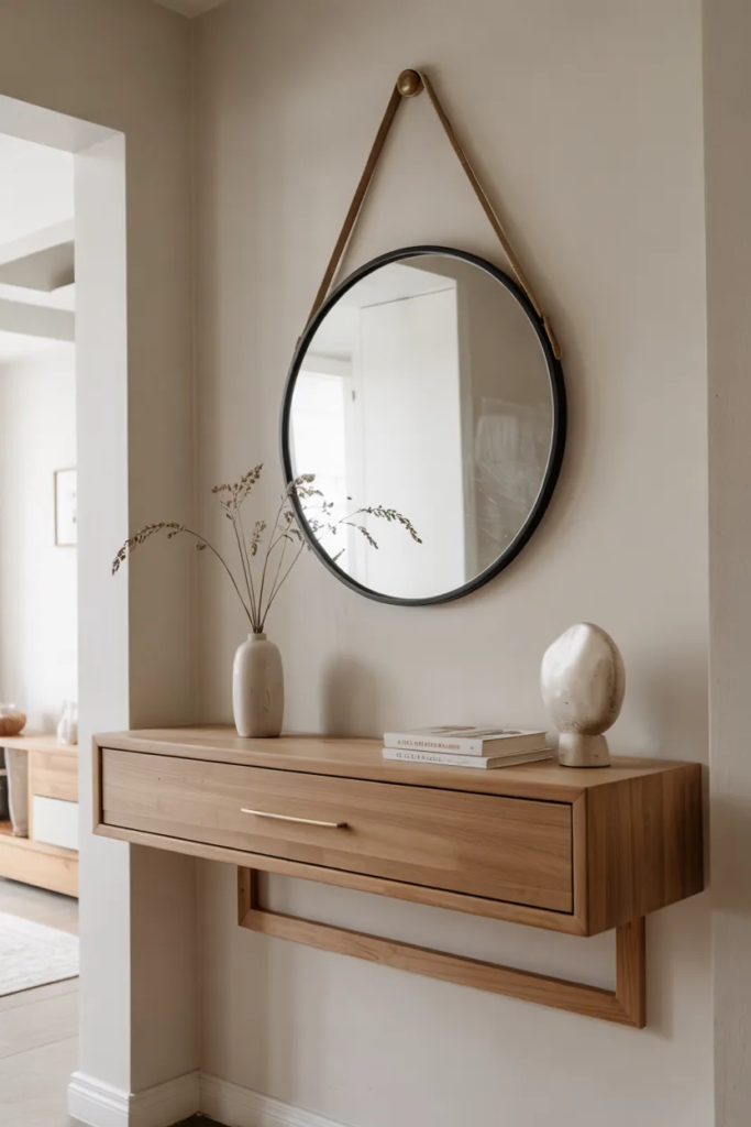 Minimalist Floating Console Table
