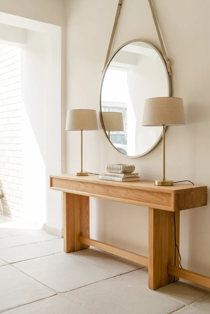 Narrow Slimline Console Table