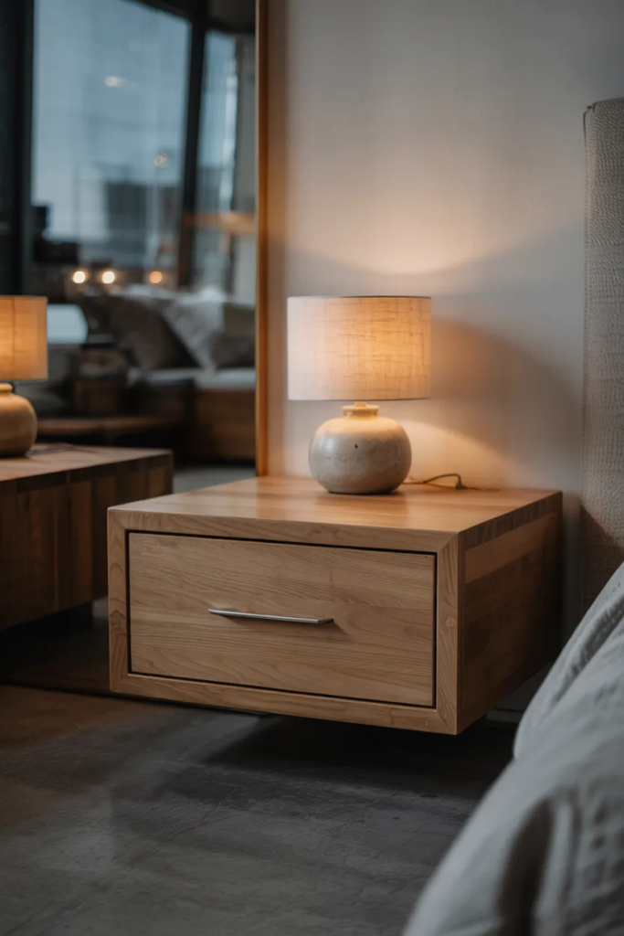 Floating Minimalist Nightstand - 15 Nightstand Ideas for Any Bedroom