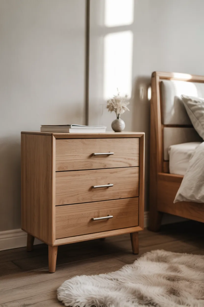 Multi-Drawer Storage Nightstand - 15 Nightstand Ideas for Any Bedroom