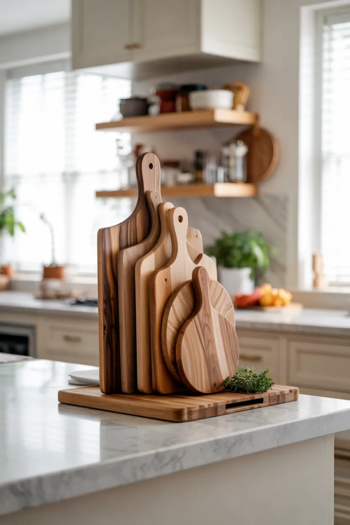 Layered Cutting Boards for Warmth