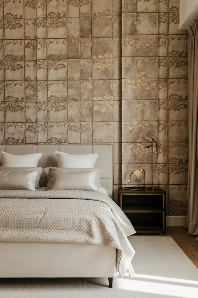 Metallic Accent Wallpaper