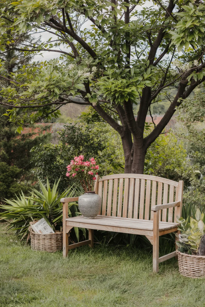 Classic Wooden Garden Bench