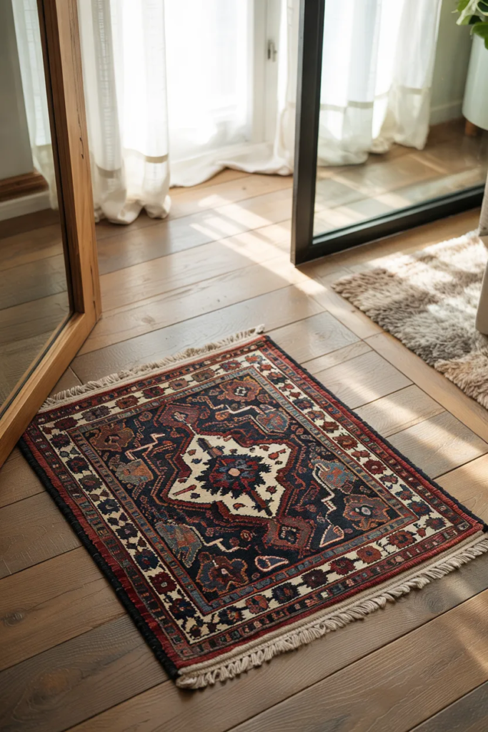 Small Rug to Define the Space