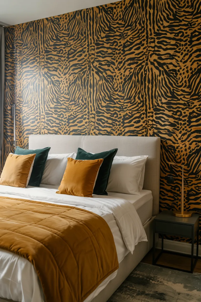 Bold Animal Print Wallpaper