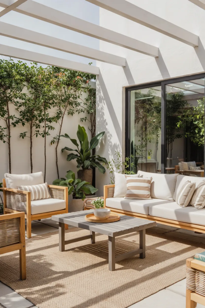 Neutral Woven Outdoor Rugs - Outdoor Rug Ideas