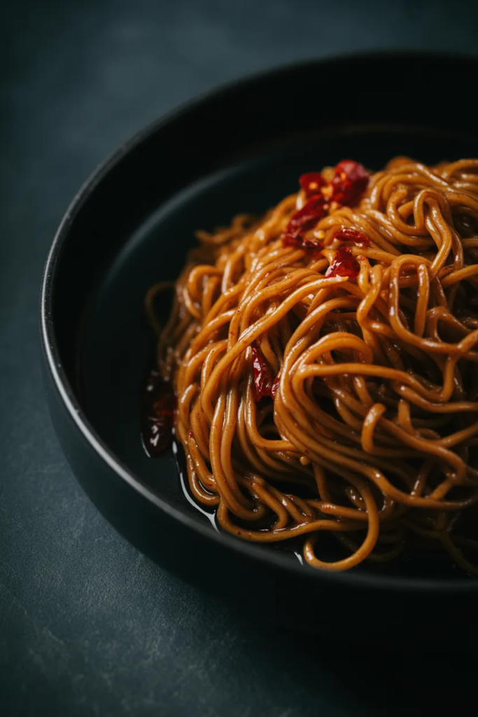 Chili Oil Garlic Noodles
