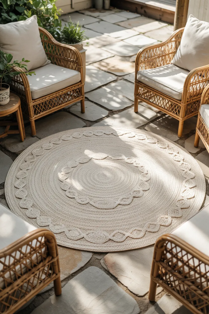 Round Outdoor Rugs