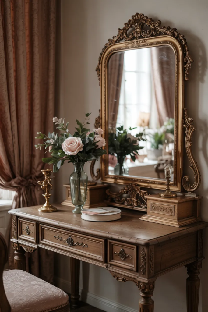 Vintage-Inspired Vanity Design