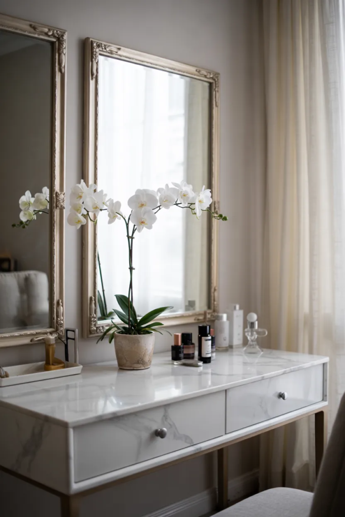 Marble Top Dressing Table
