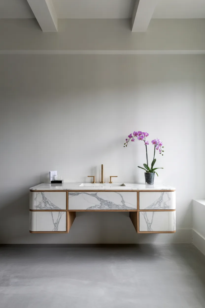 Floating Dressing Table Design