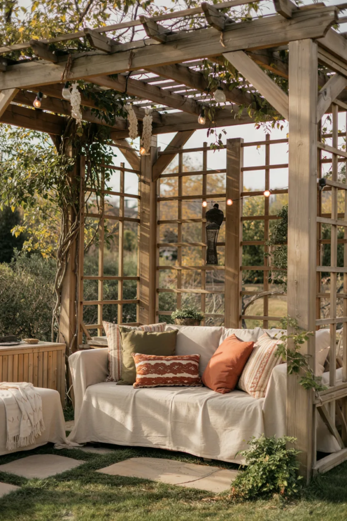 Pergola Seating Retreat