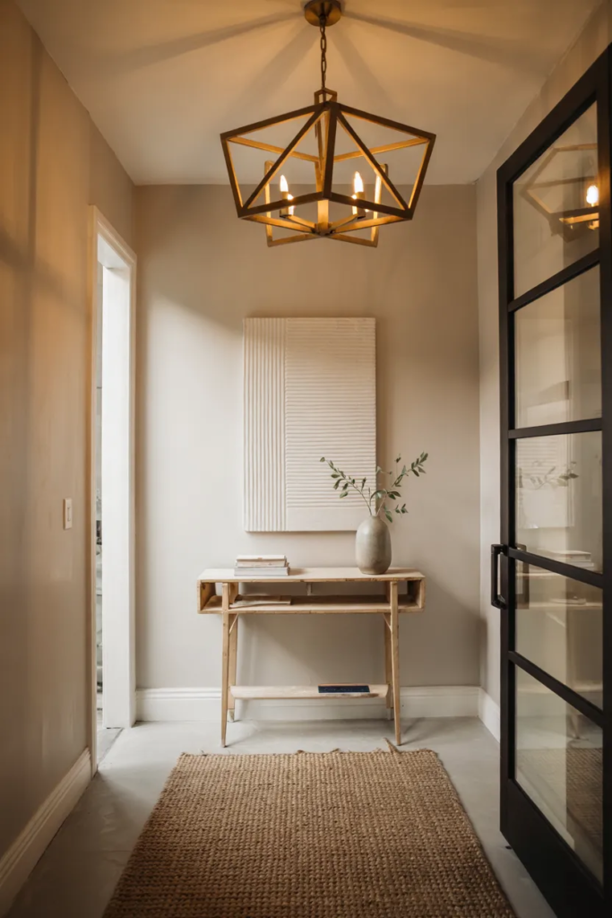 Statement Lighting for Style - Small Entryway Ideas