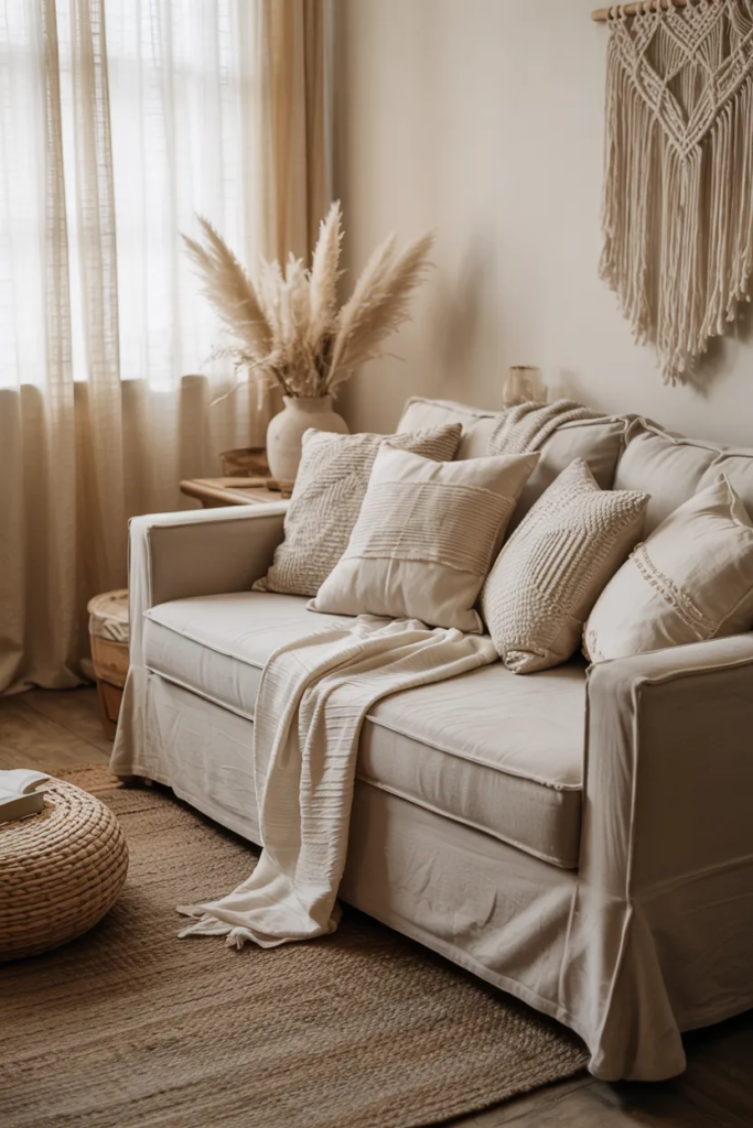 Neutral Base with Earthy Accents