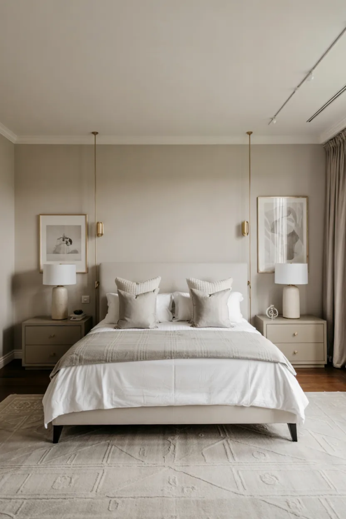 Symmetrical Nightstand Styling