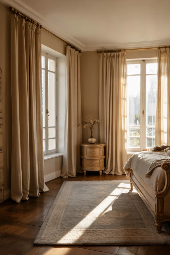 Floor-Length Curtains