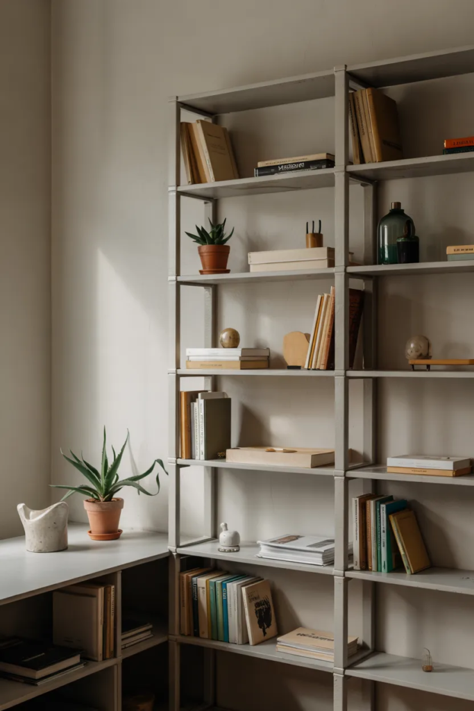 Open Grid Bookcase